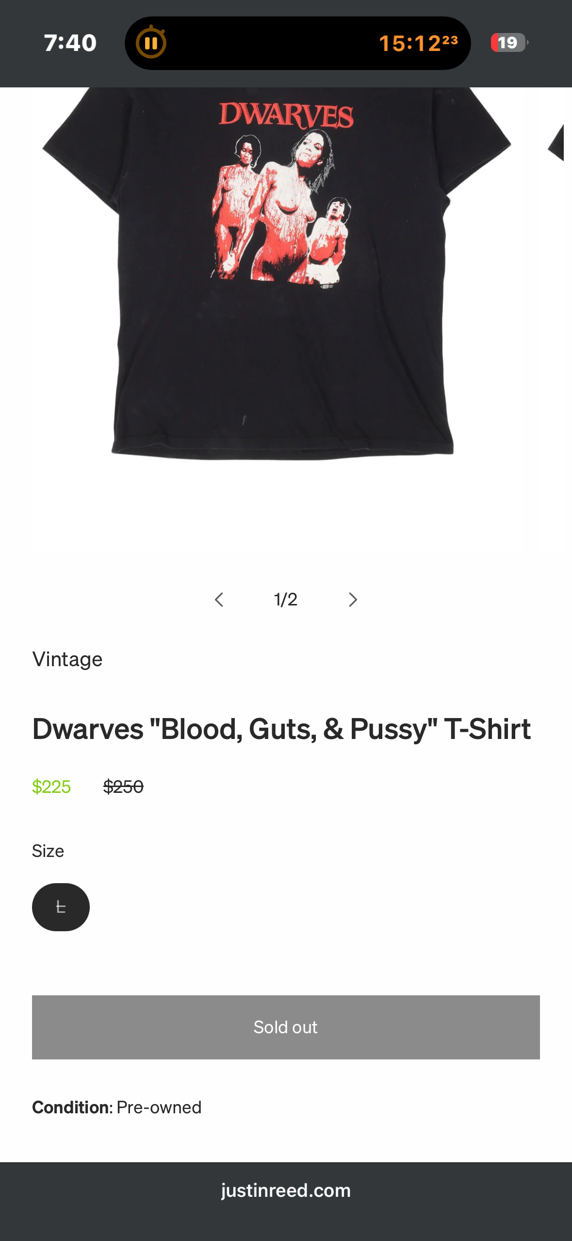 The Dwarves shirt (BGP)