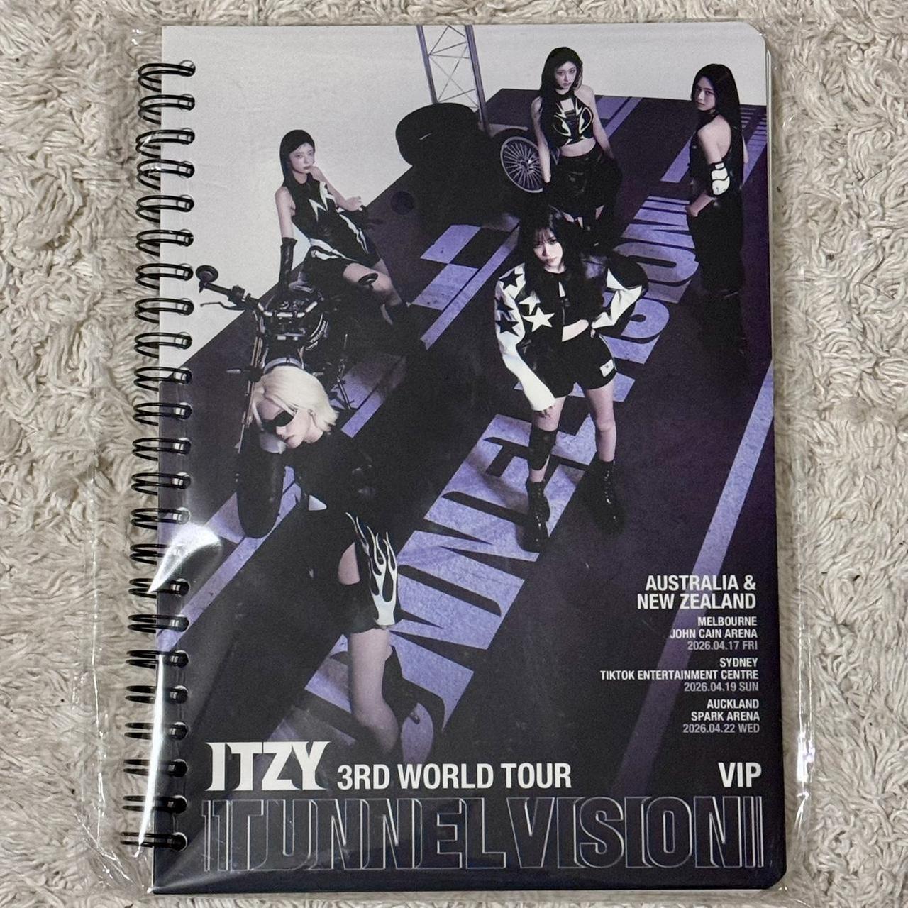 ITZY K-pop Aus NZ VIP pack spiral notebook
