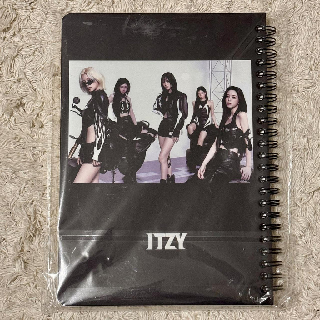 ITZY K-pop Aus NZ VIP pack spiral notebook