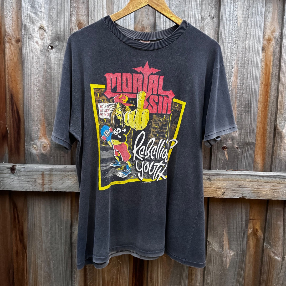 Mortal Sin ‘91 shirt