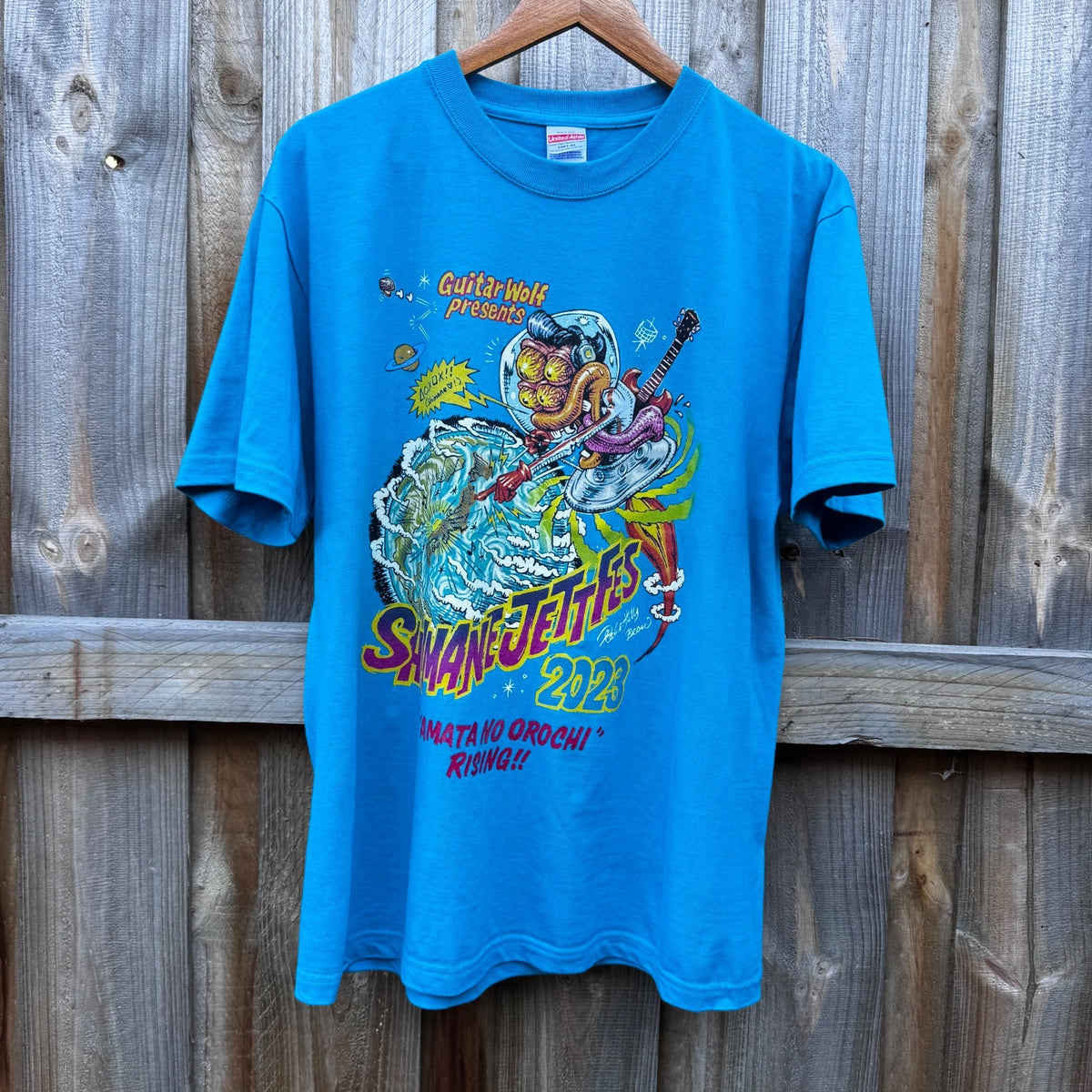 Japanese garage / punk festival shirt