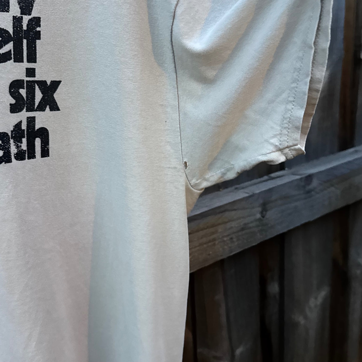 Black Sabbath / Henry Rollins quote / Branca Studio shirt