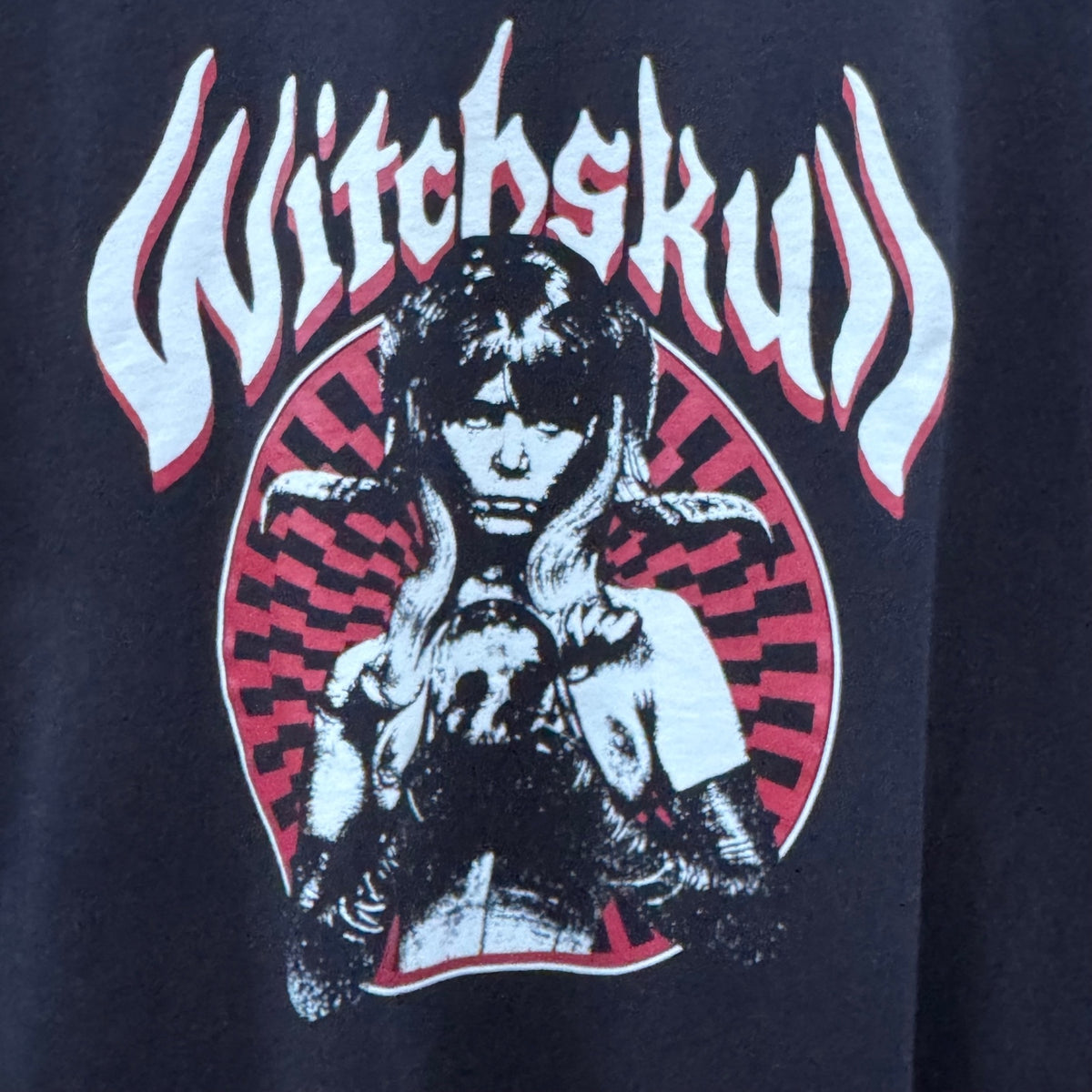 Witchskull shirt (black/red)