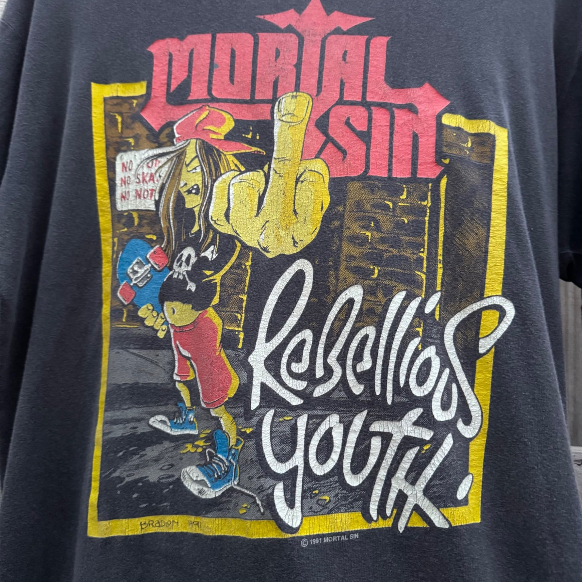 Mortal Sin ‘91 shirt