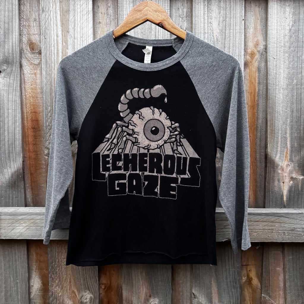 Lecherous Gaze raglan tee (cropped)