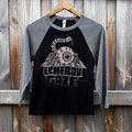 Lecherous Gaze raglan tee (cropped)