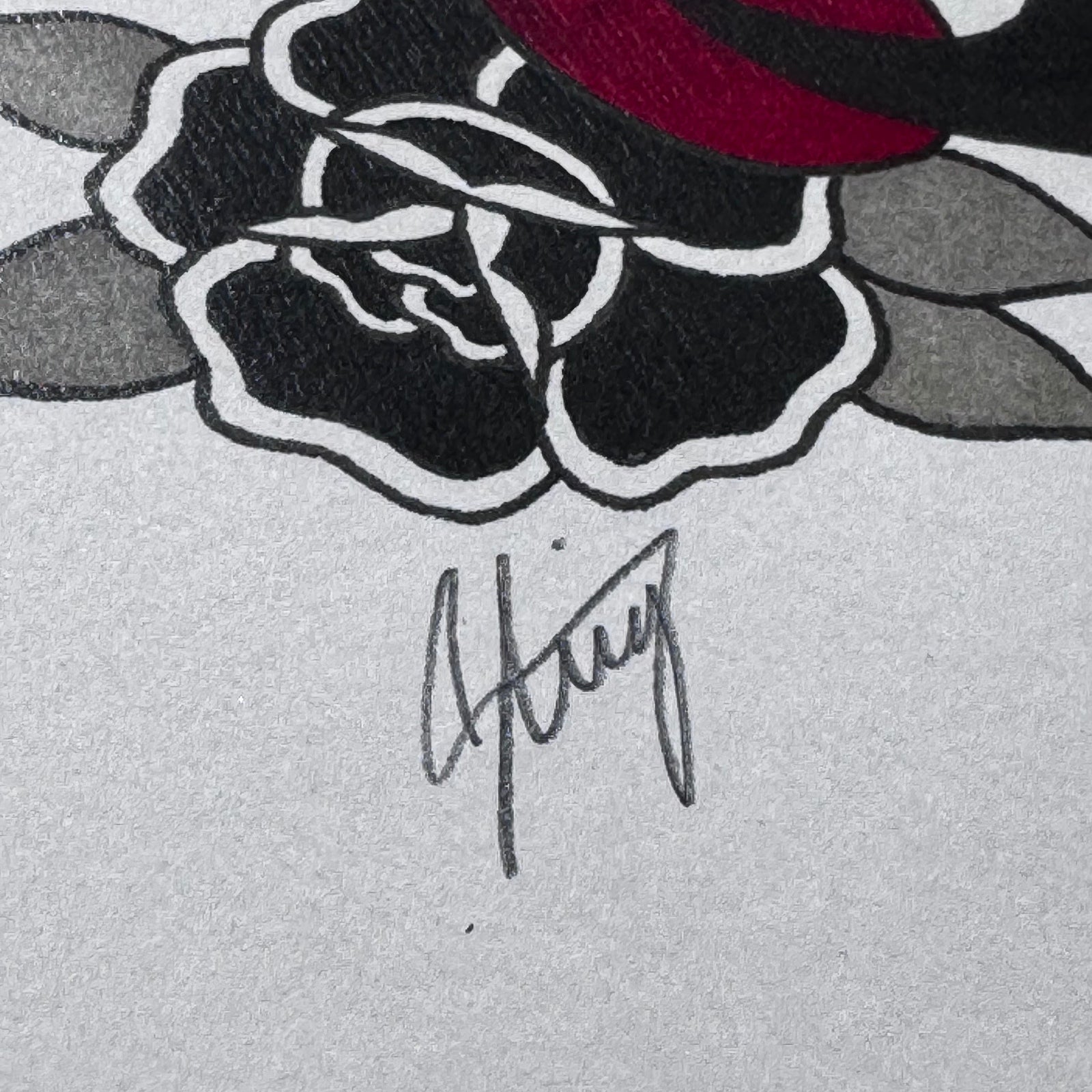 The Amity Affliction trad tattoo art work by Ahren Stringer