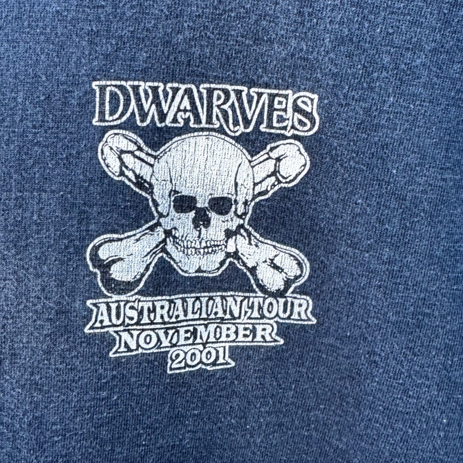The Dwarves shirt (2001 AU Tour)