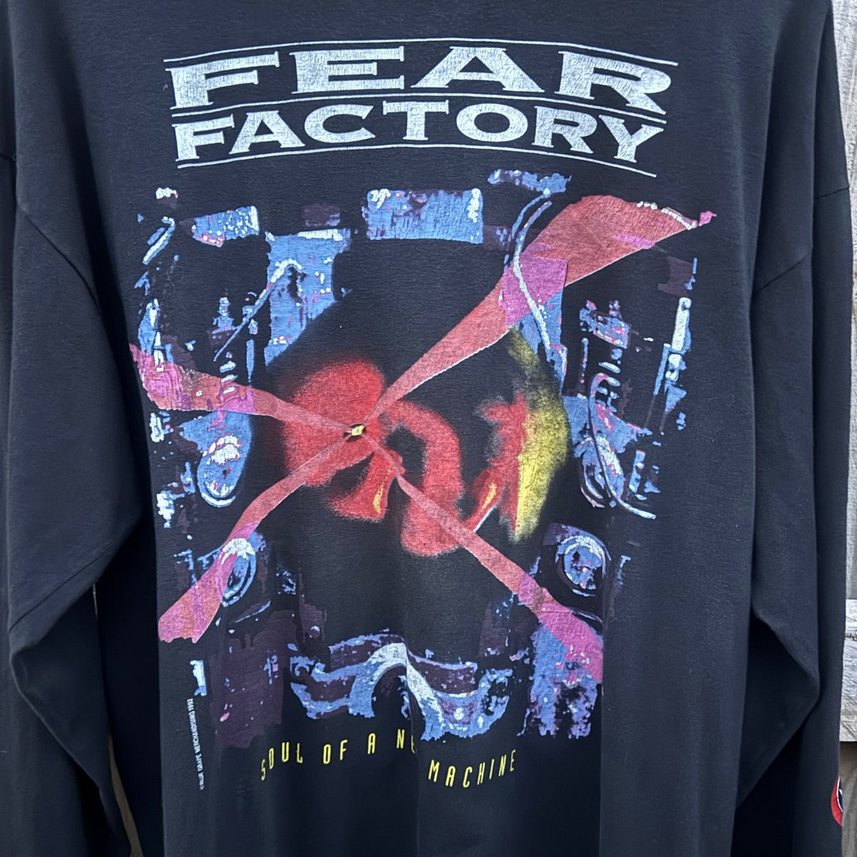 Fear Factory '93 EU Tour long sleeve (4 side)