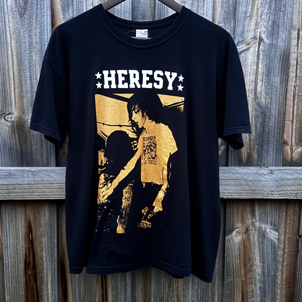 Heresy 90’s shirt