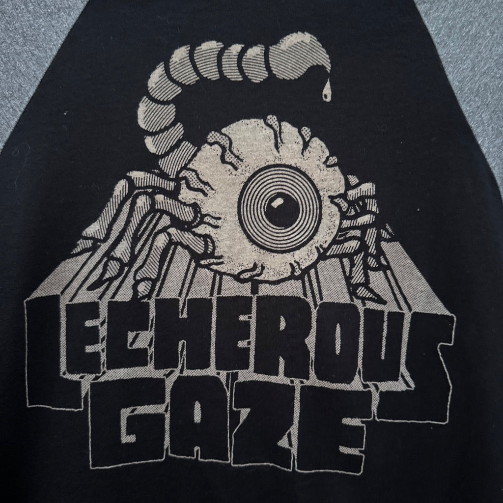 Lecherous Gaze raglan tee (cropped)