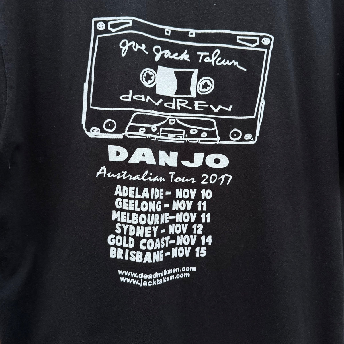The Dead Milkmen shirt (2-sided)