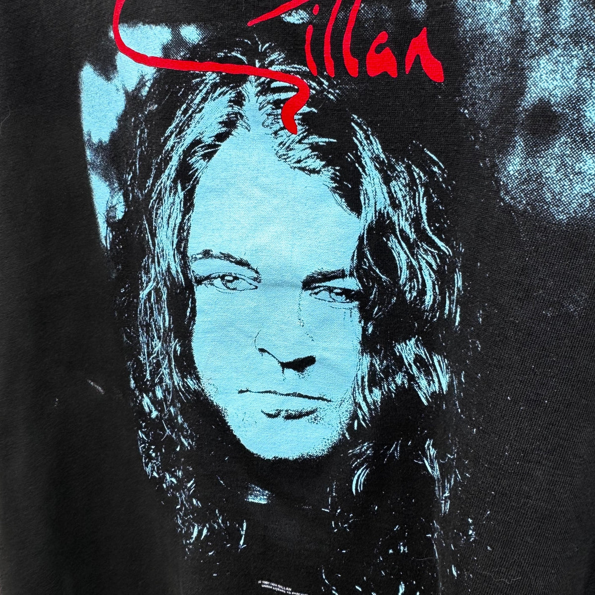 Gillan (Deep Purple) 1991 Toolbox Tour shirt