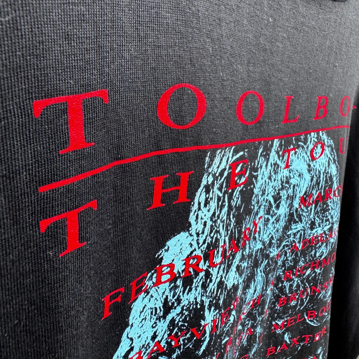 Gillan (Deep Purple) 1991 Toolbox Tour shirt