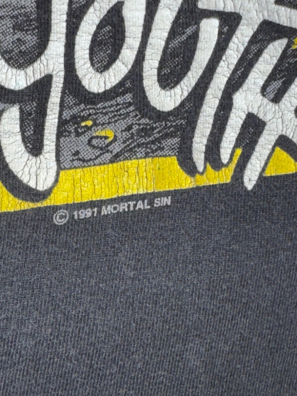 Mortal Sin ‘91 shirt