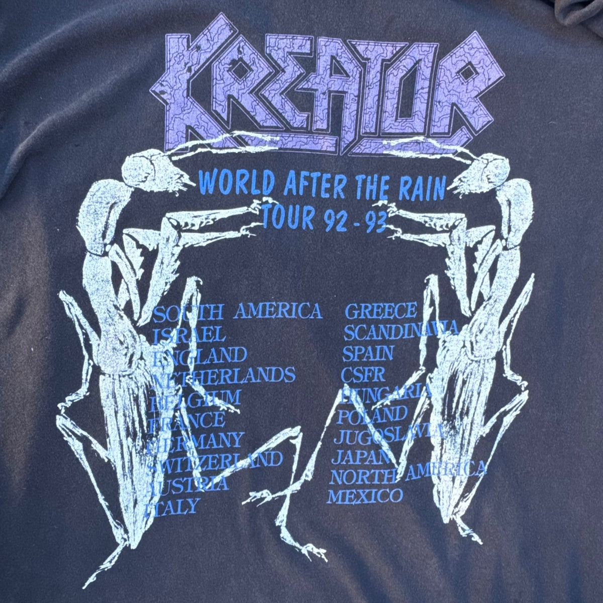 Kreator shirt (‘92)