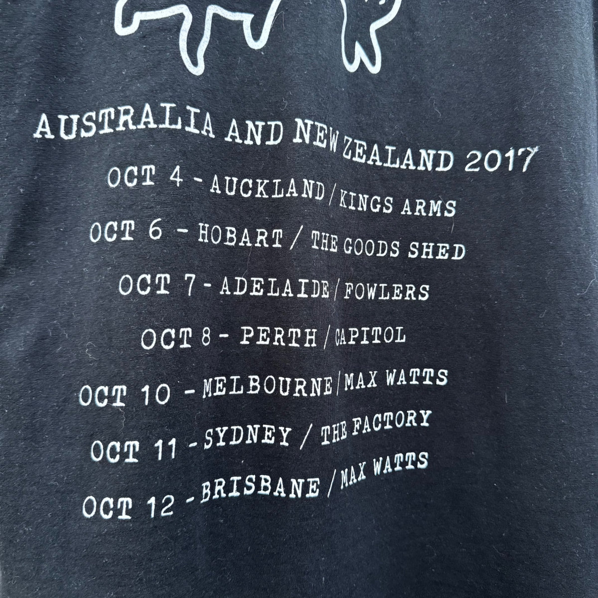 Napalm Death 2017 (2-sided)