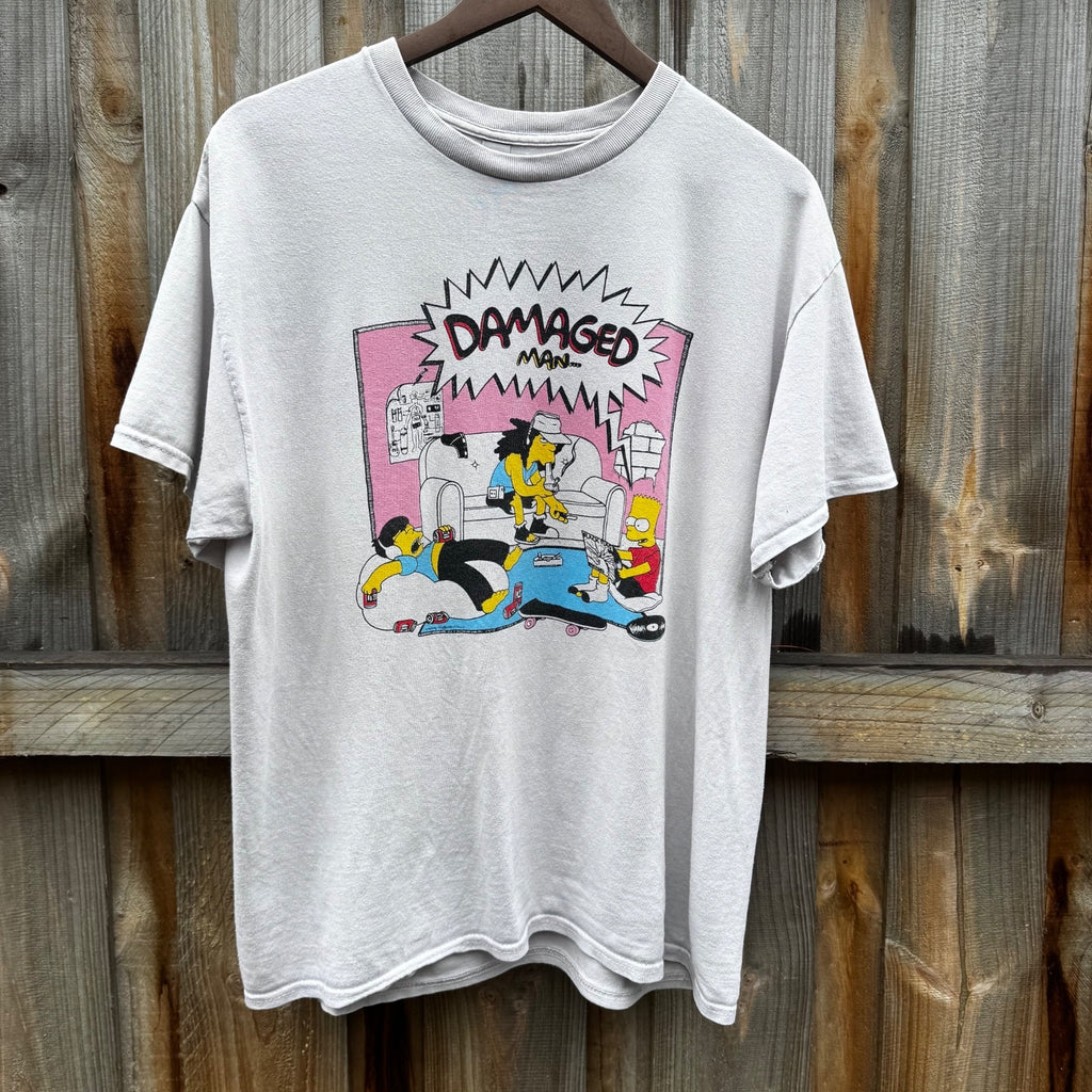 Damaged Records shirt (label)