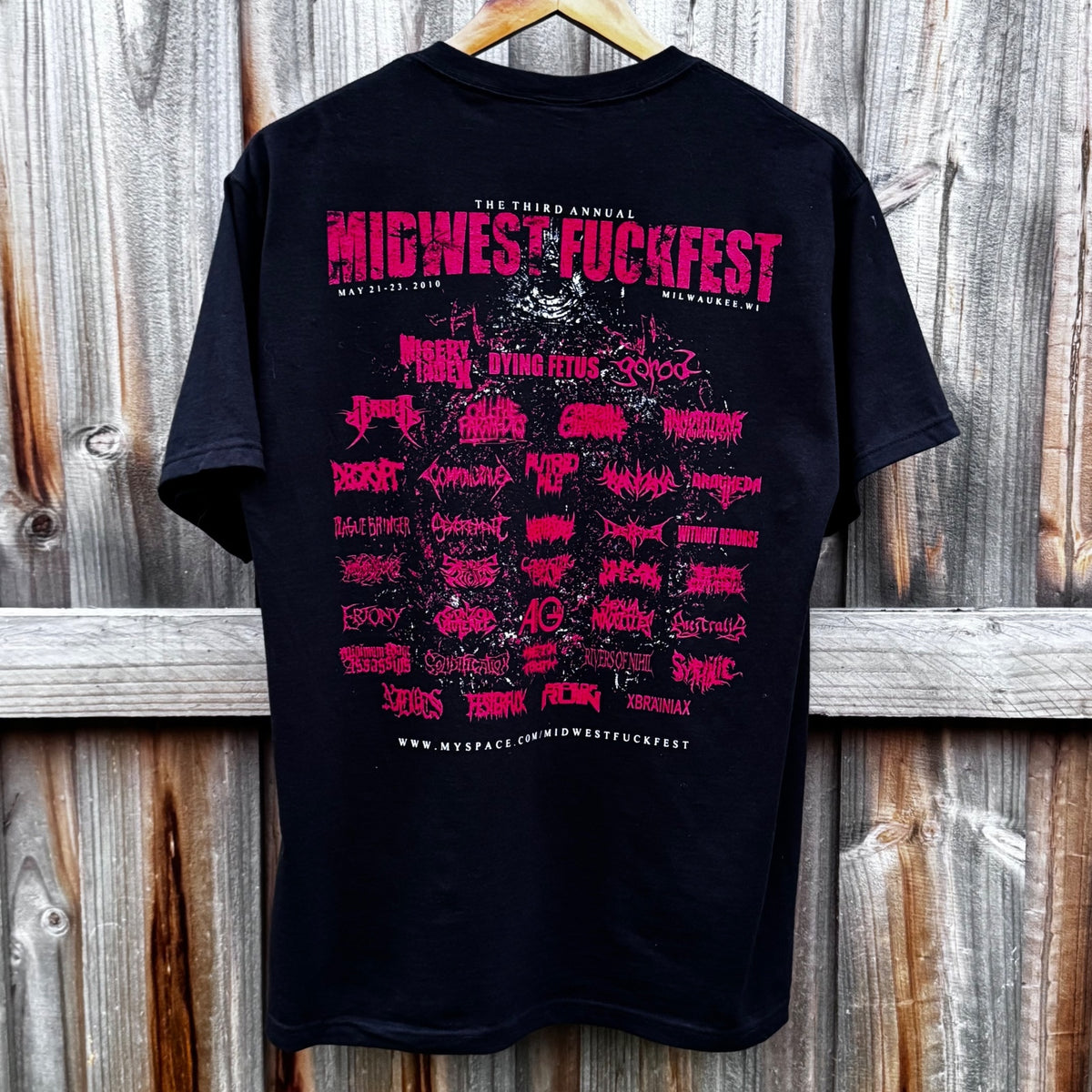 Midwest Fuc*fest 2010 shirt