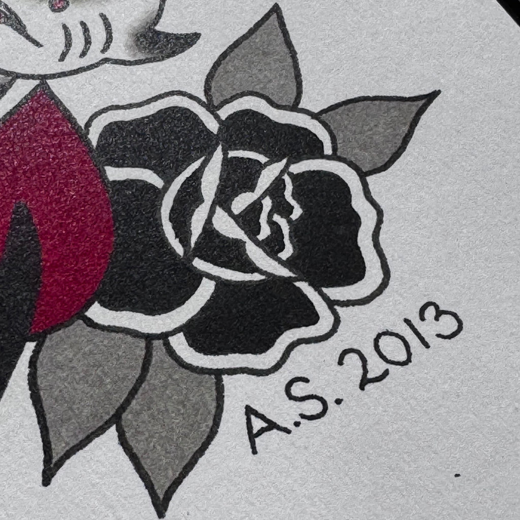 The Amity Affliction trad tattoo art work by Ahren Stringer