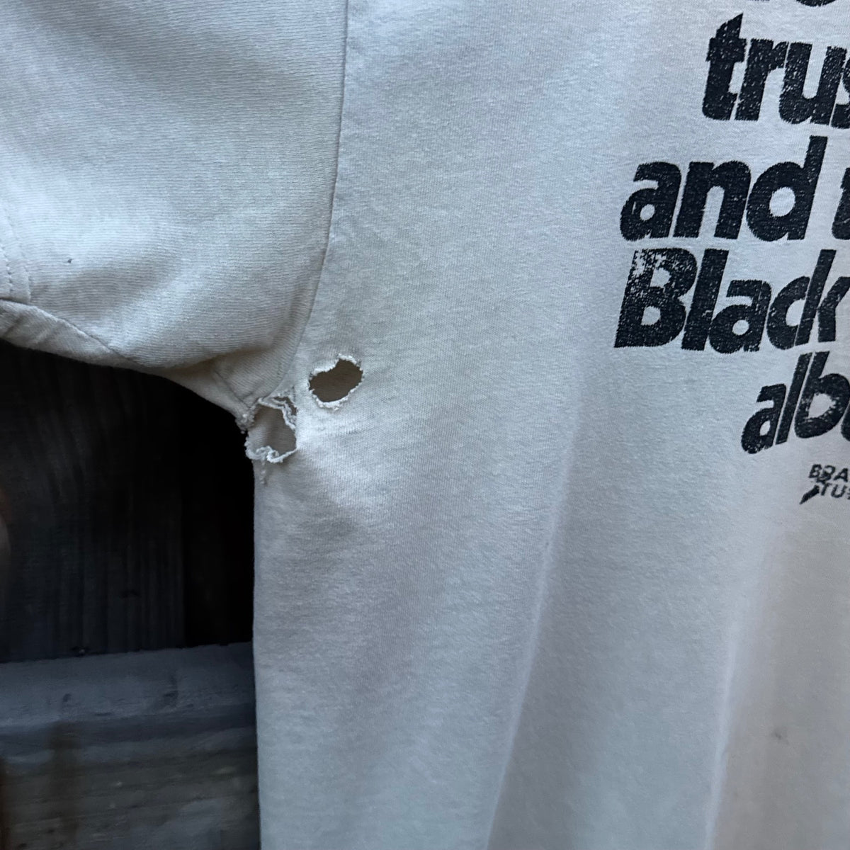 Black Sabbath / Henry Rollins quote / Branca Studio shirt
