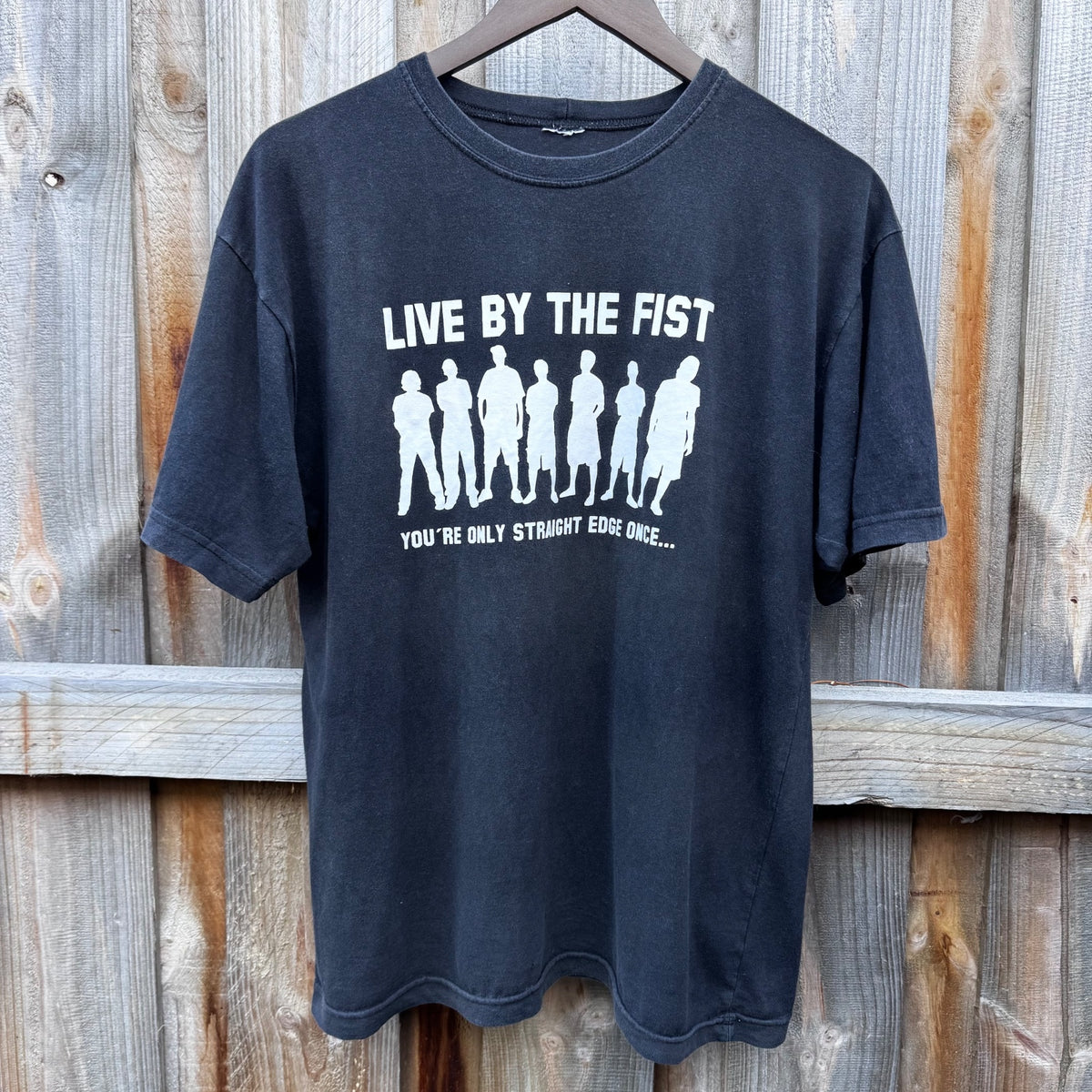 Straight Edge XXX “Live By The Fist” shirt