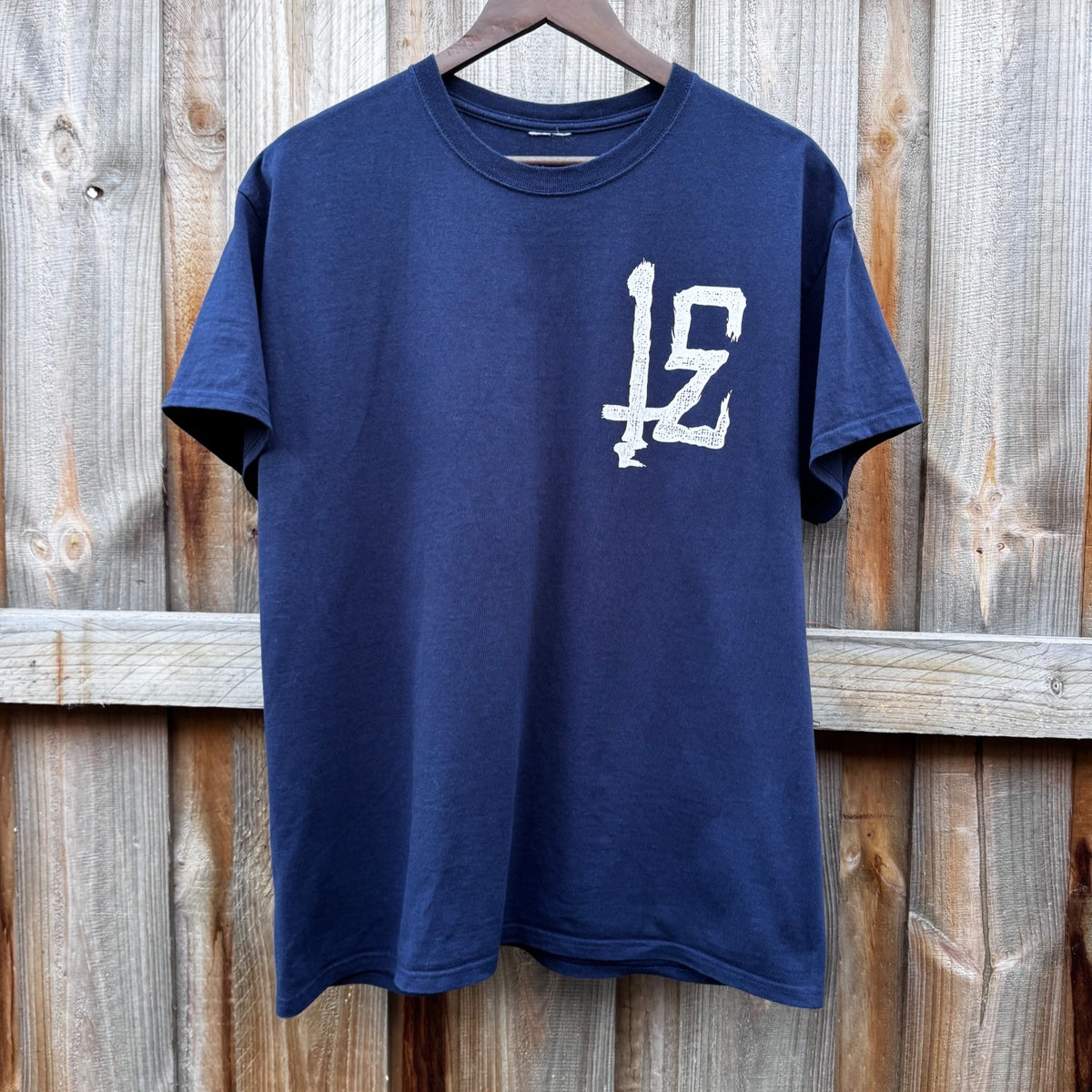 I Exist / Resist Records shirt (navy)
