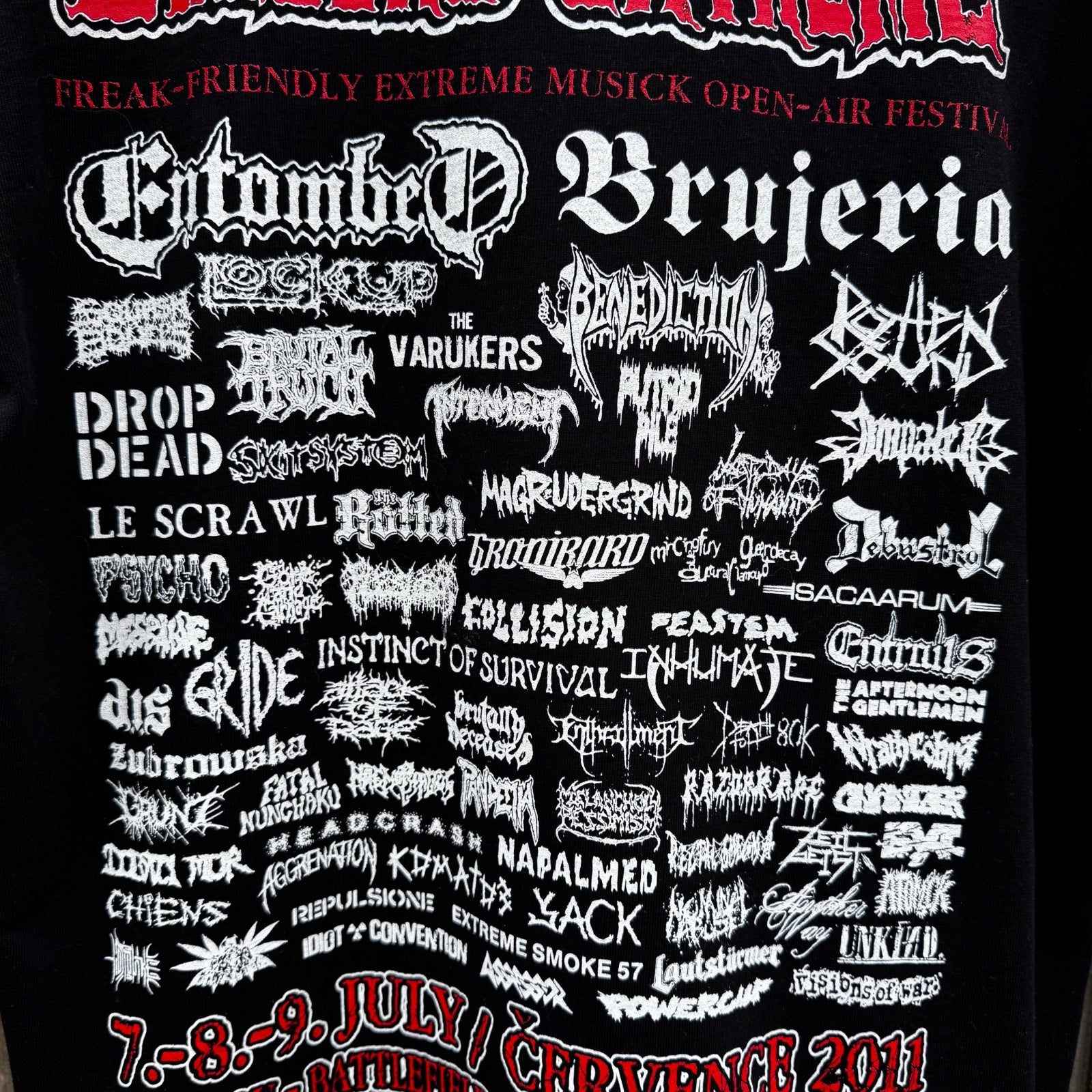 Obscene Extreme (2011) EU shirt
