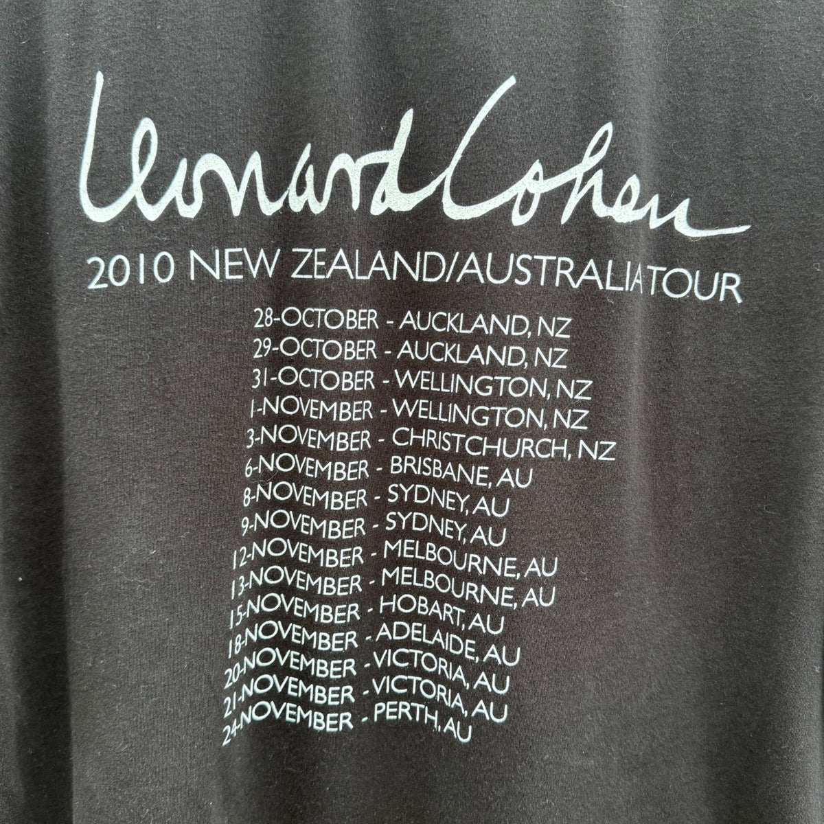 Leonard Cohen shirt