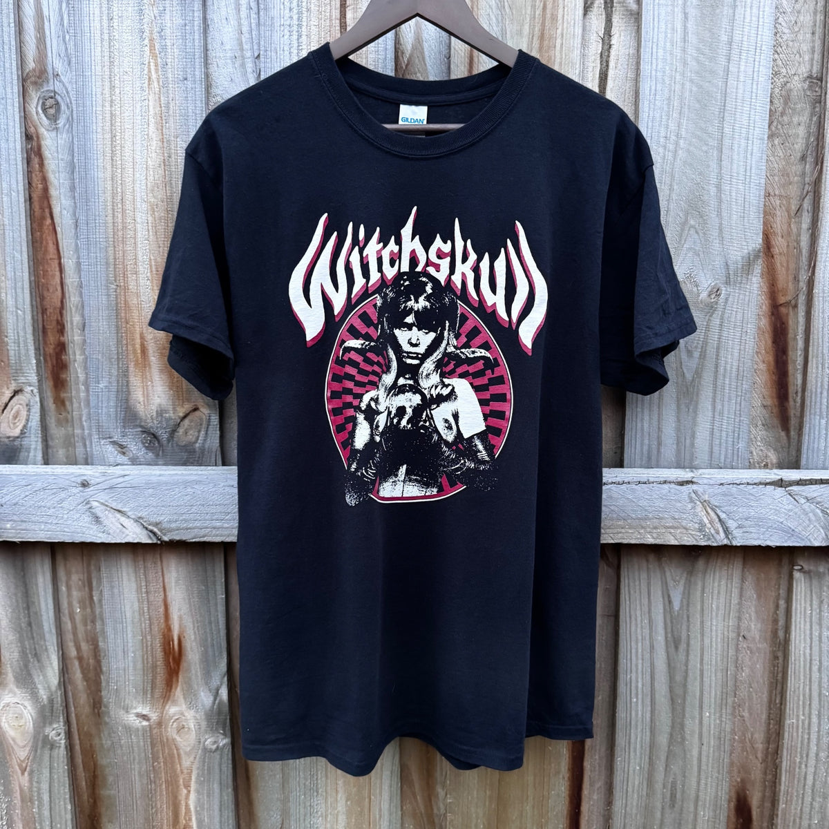 Witchskull shirt (black/red)