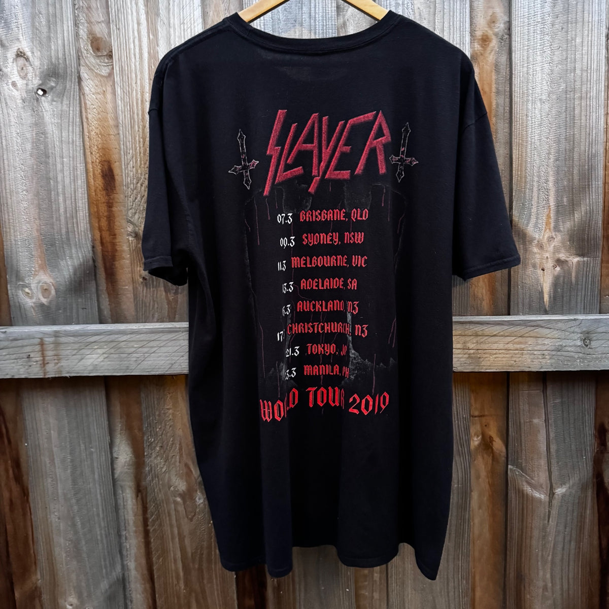 Slayer shirt (2 side)