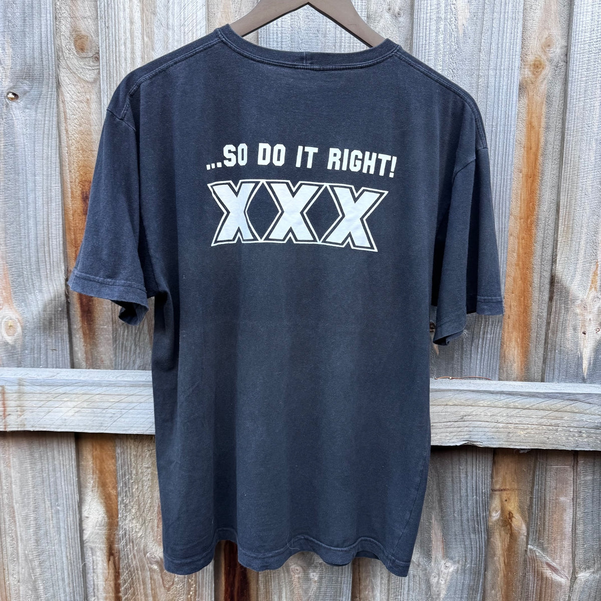 Straight Edge XXX “Live By The Fist” shirt