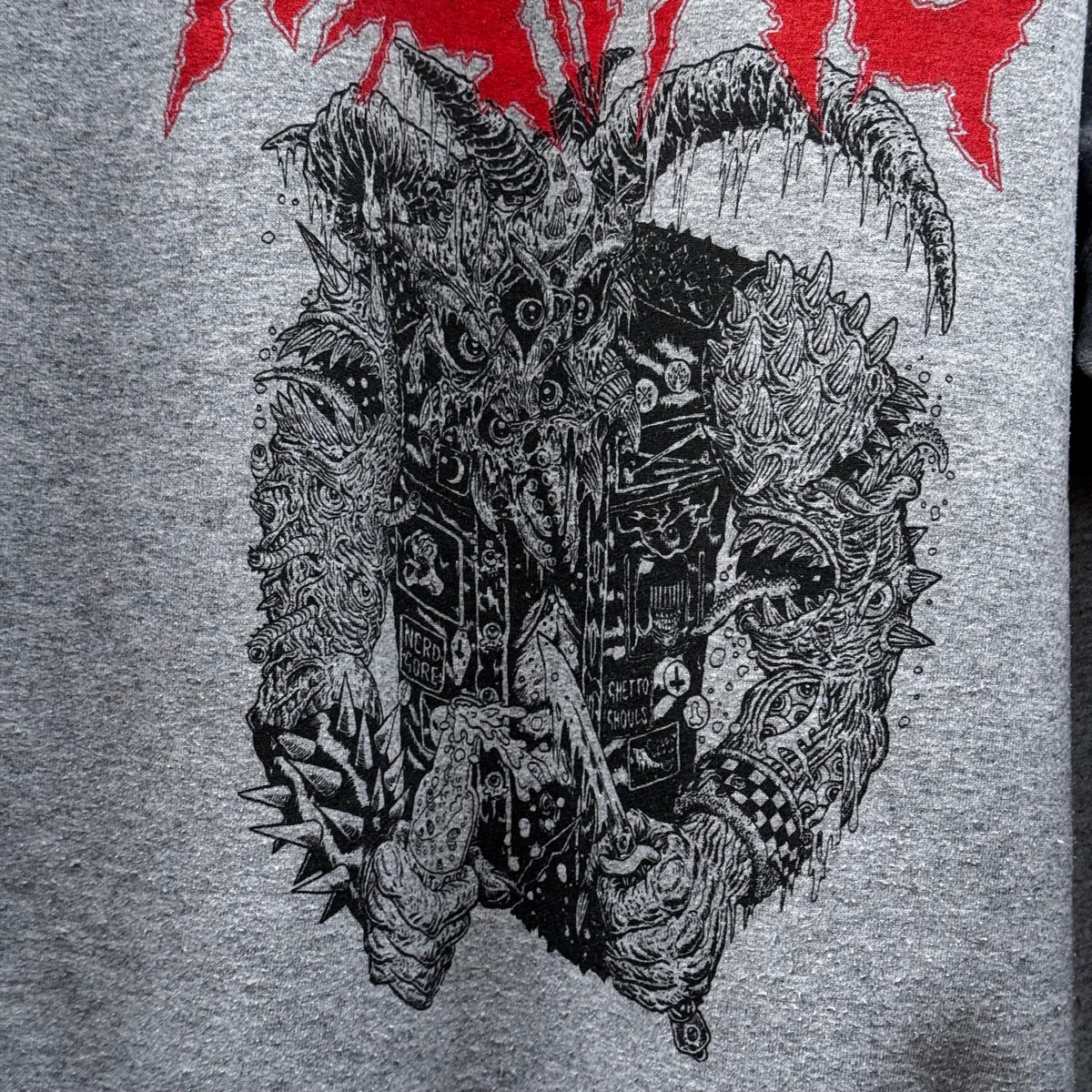 Clowns hoodie (grey)