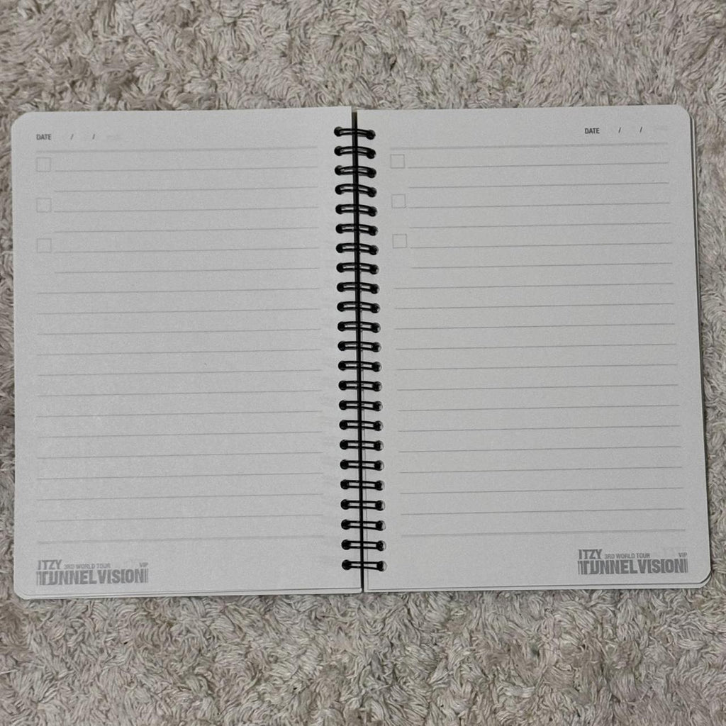 ITZY K-pop Aus NZ VIP pack spiral notebook