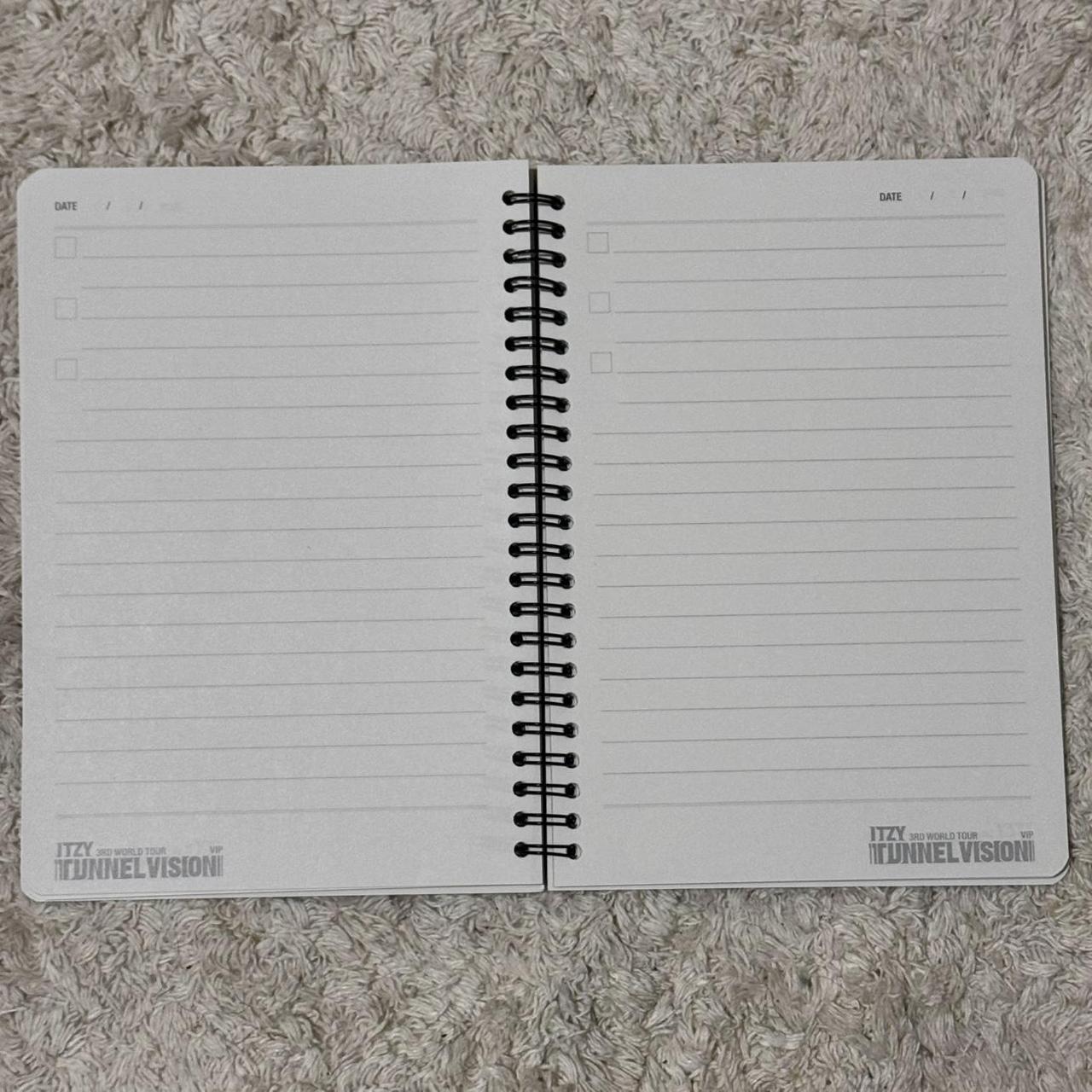 ITZY K-pop Aus NZ VIP pack spiral notebook