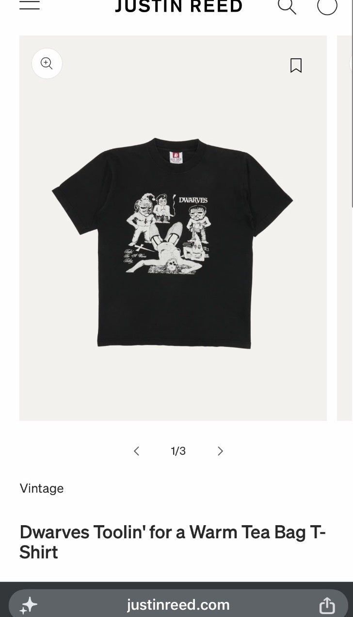 The Dwarves shirt (teabag)