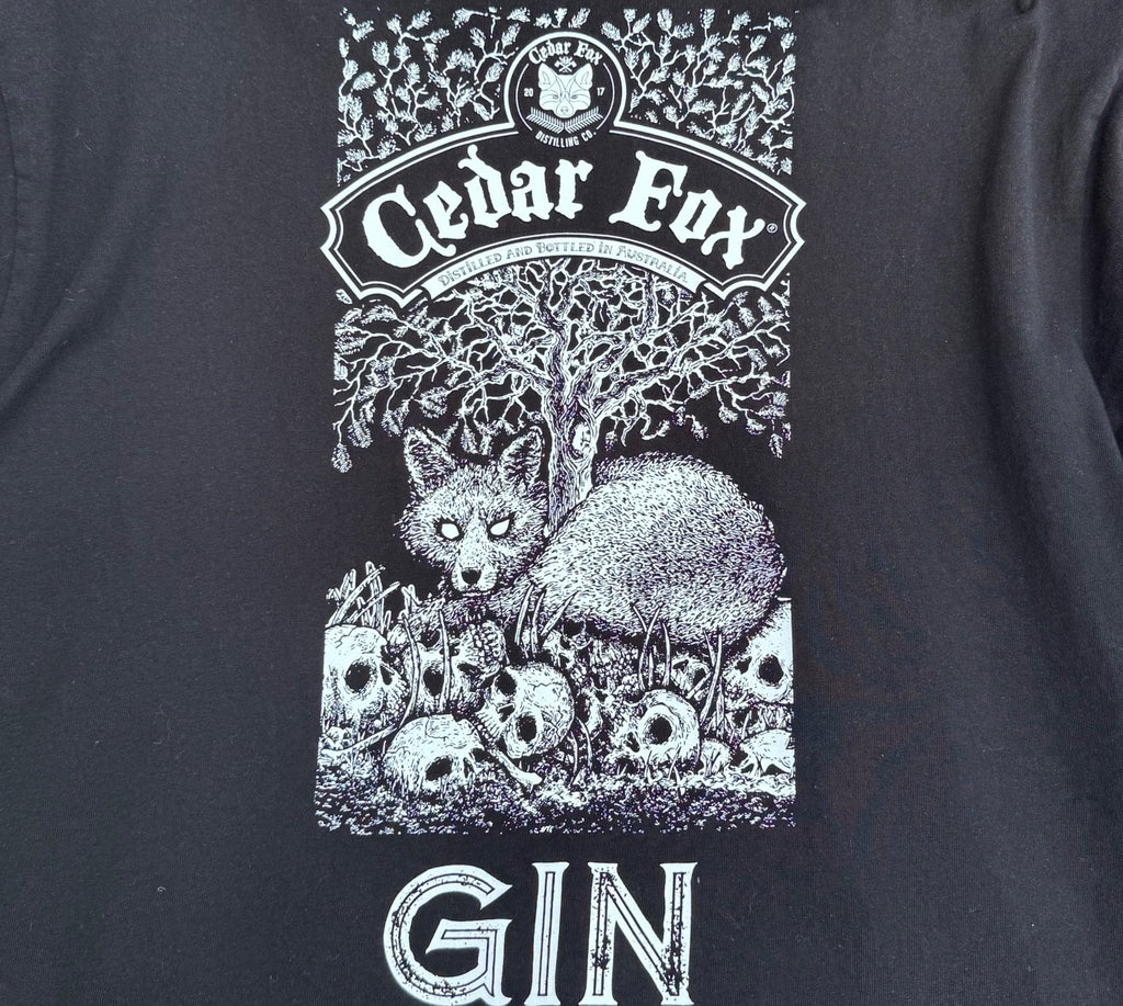 Cedar Fox Gin shirt (distillery)