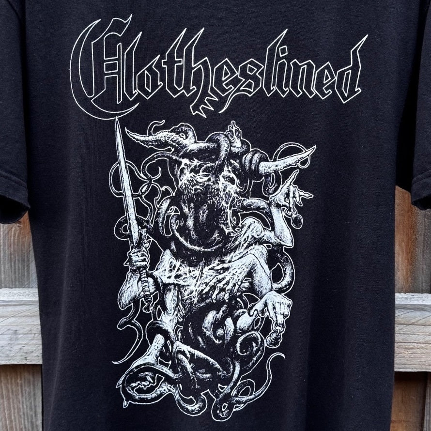 Clotheslined shirt