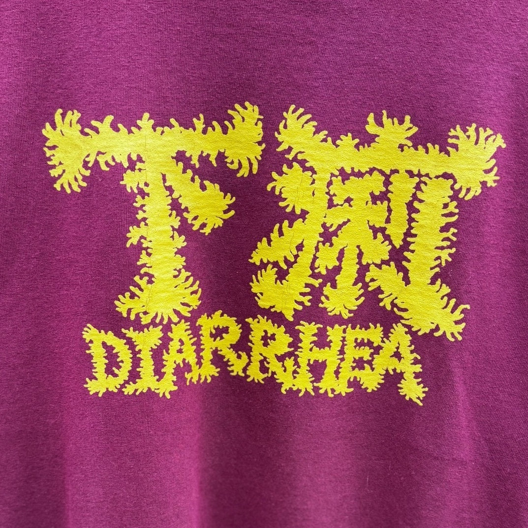 Diarrhea shirt (maroon)